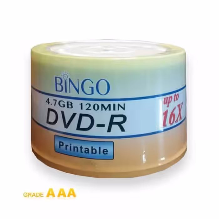دی وی دی پرینتیبل خارجی بینگو کارتن 600 عددی