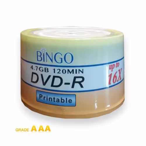 دی وی دی پرینتیبل خارجی بینگو کارتن 600 عددی