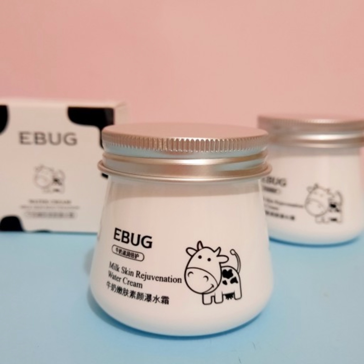 کرم شیر گاو ebug روشن کننده و آبرسان 80گرم 