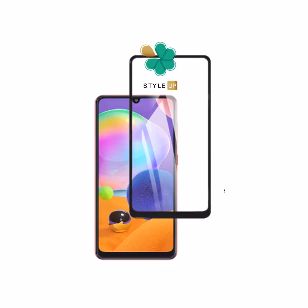 گلس گوشی سامسونگ Samsung Galaxy A31 مدل دور ژله ای