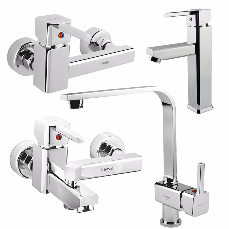 ست 4تیکه شیرالات کسری مدل نایس