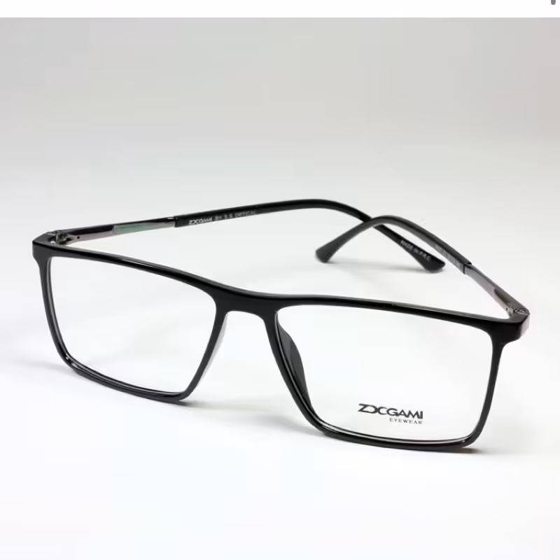 فریم عینک طبی مردانه کائوچو مستطیلی صورت خور عالی 90077
