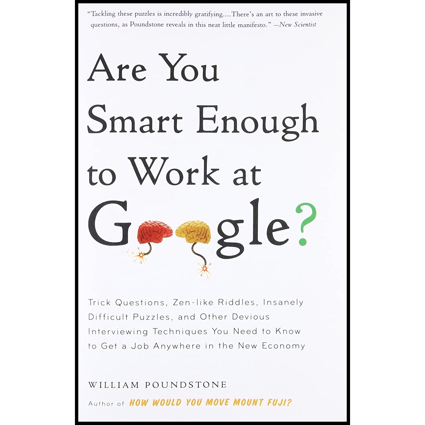 کتاب زبان اصلی Are You Smart Enough to Work at Google اثر William Poundstone