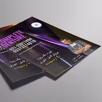 تراکت A6 تحریر 80 گرم دورو  