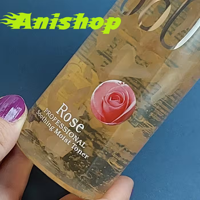 تونر مرطوب کننده و تسکین دهنده 360 درجه Rose با عصاره و رایحه گل رز  اصل جوانسازی آبرسان پاک کننده وسفیدکننده پوست