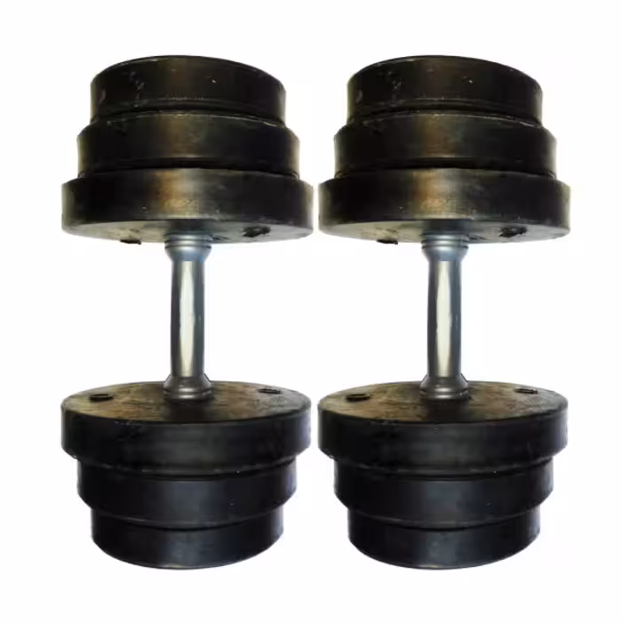 دمبل مدل ماسال وزن 8.5 کیلوگرم بسته 2 عددی