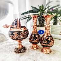 ست گلدان 20 و شکلات خوری 23مدل الماس تراش