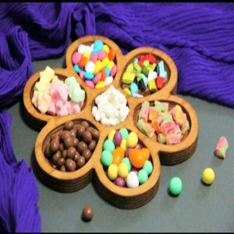 اردوخوری چوبی  با کیفیت ظرف سرو و پذیرایی 