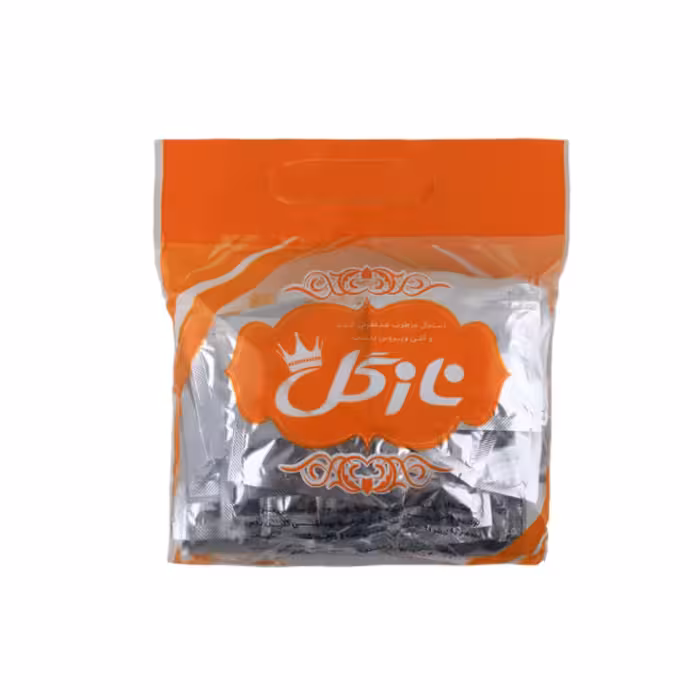 دستمال ساشه ای ضد عفونی کننده و نرم کننده دست و صورت نازگل 50 عددی