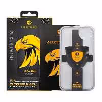 گلس گوشی اپل آیفون 13 Pro Max لیبرتی مدل شفاف 5946 (Clear) با شابلون