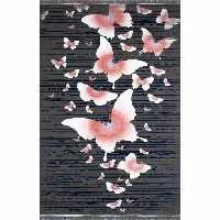 فرش ماشینی افرند طرح پتینه 500 شانه کد 6615 (شش متری)