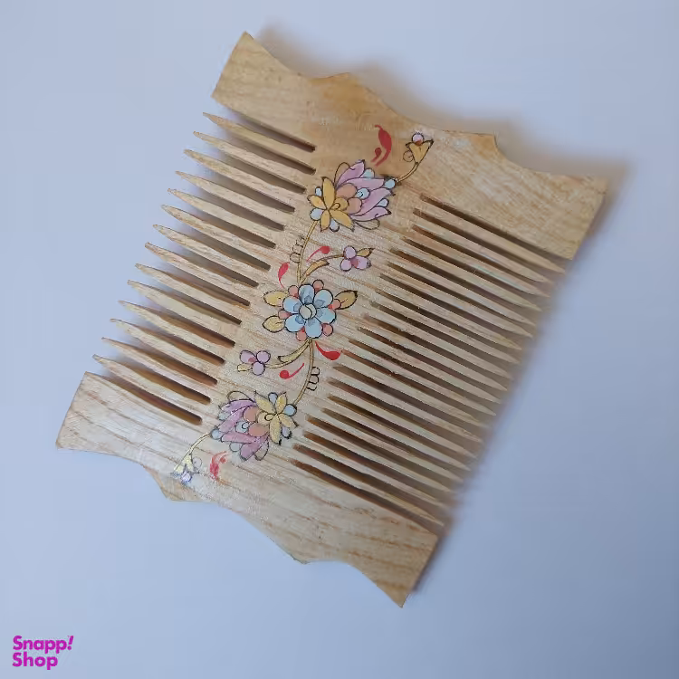 شانه چوبی دست ساز کد 009