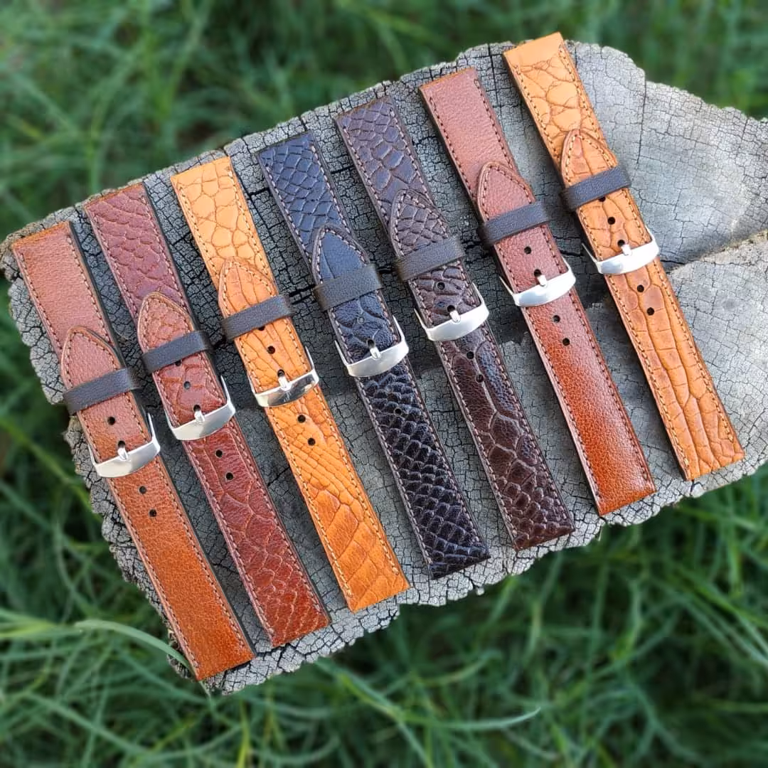 بند ساعت چرم طبیعی