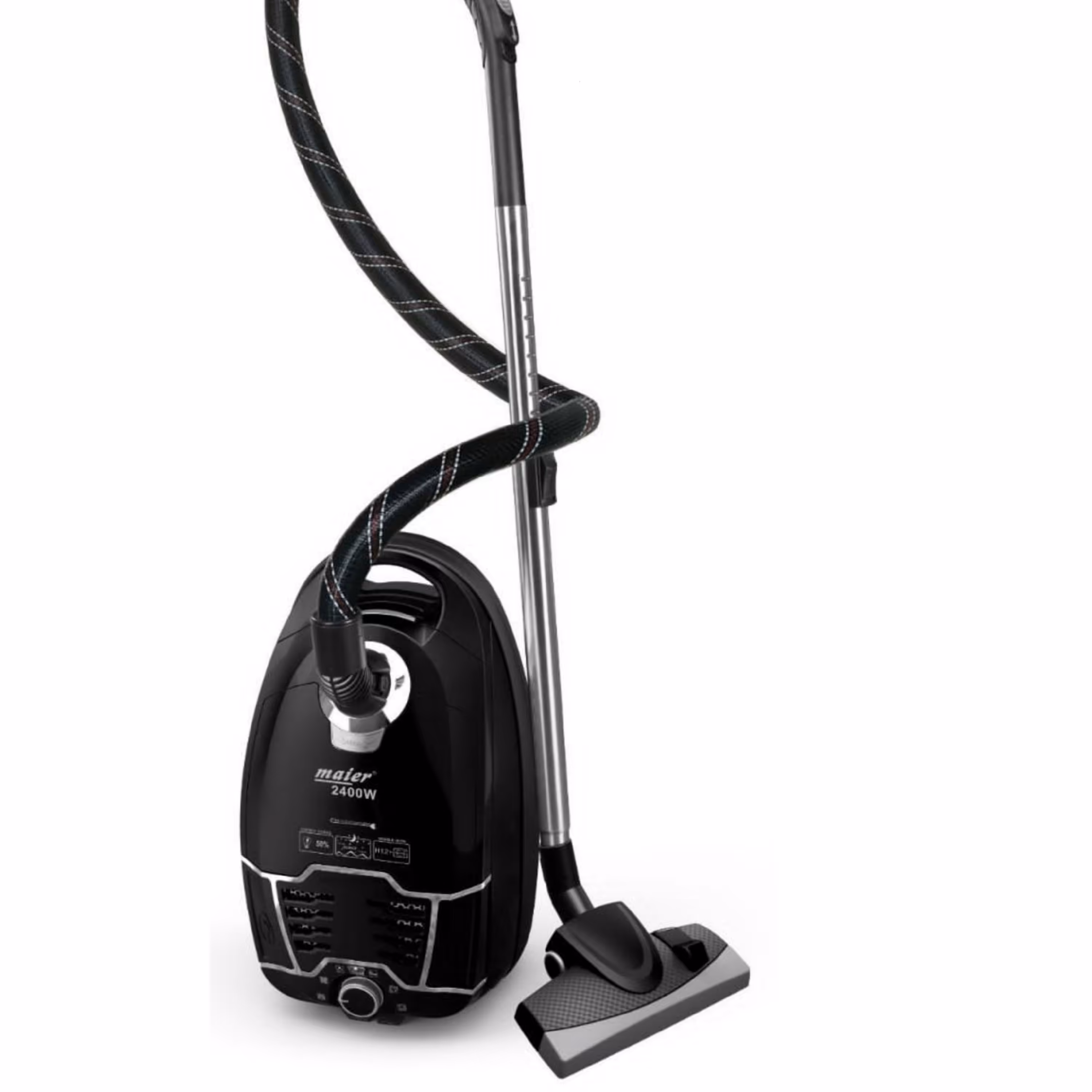 جارو برقی کیفیت عالی مایر  درنگ های مشکی و سفید مدل MR-28000 

