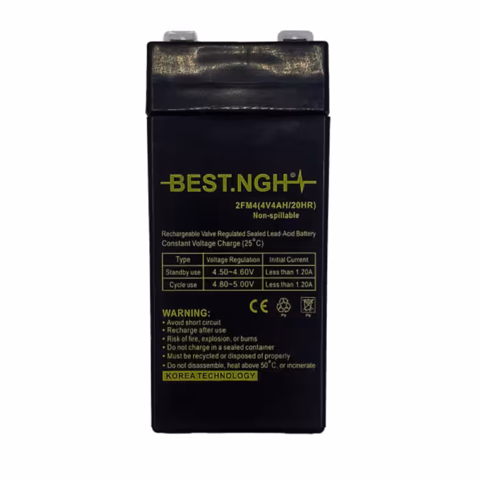باتری یو پی اس 4 ولت 4 آمپر ساعت بست ان جی اچ مدل 4V4AH20HR