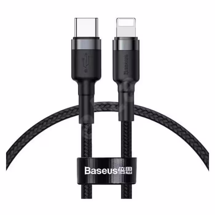 کابل تبدیل USB-C به لایتنینگ بیسوس مدل CATLKLF-G1 Cafule