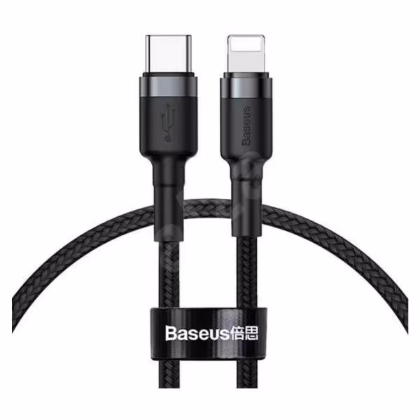 کابل تبدیل USB-C به لایتنینگ بیسوس مدل CATLKLF-G1 Cafule