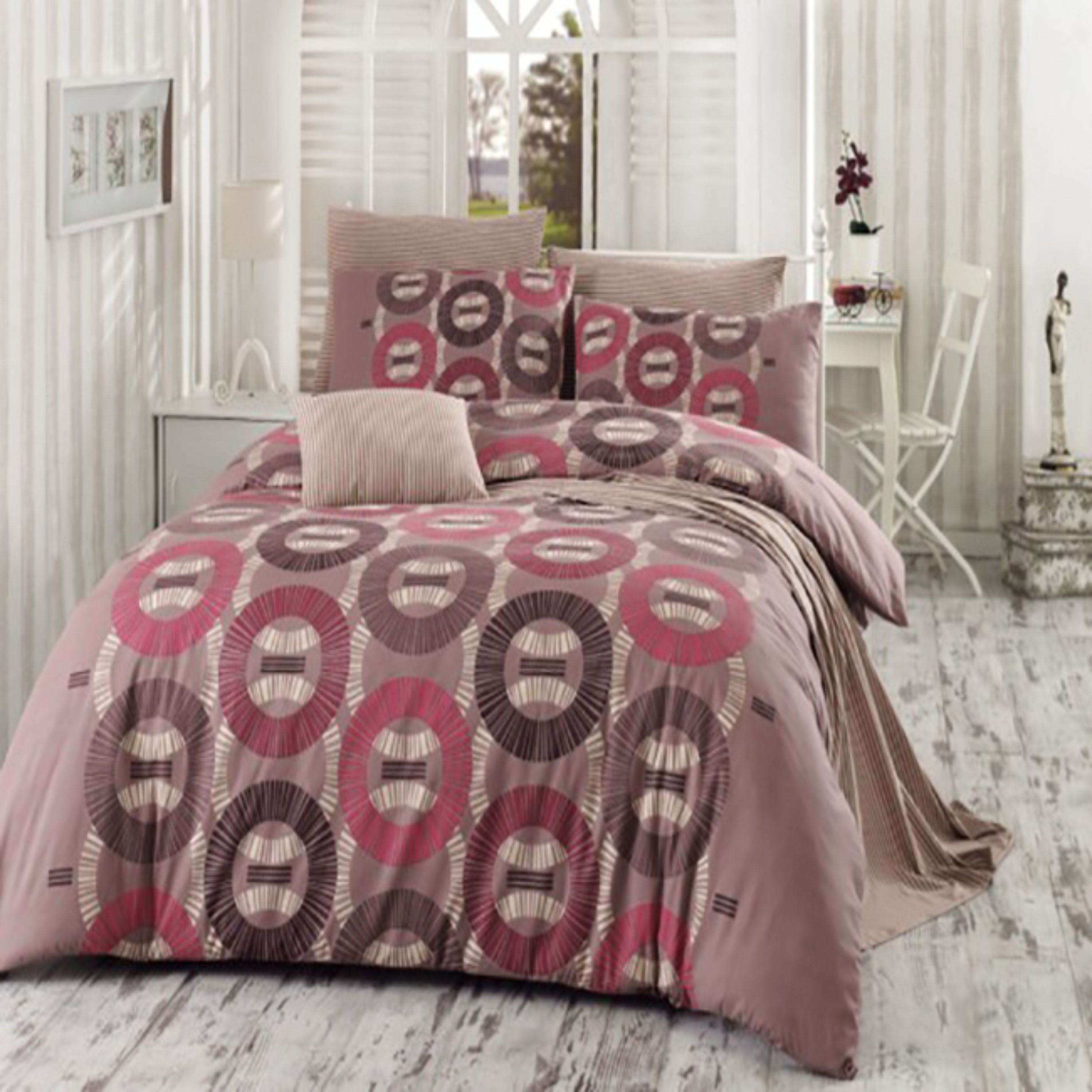 سرویس ملحفه ماژولی طرح Luiz V2 یک نفره 3 تکه  - کد 33035014048