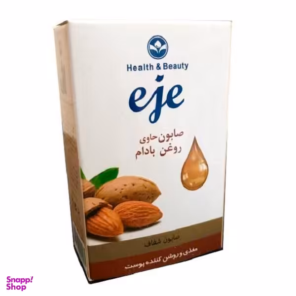 صابون شستشو اژه مدل بادام وزن 100 گرم