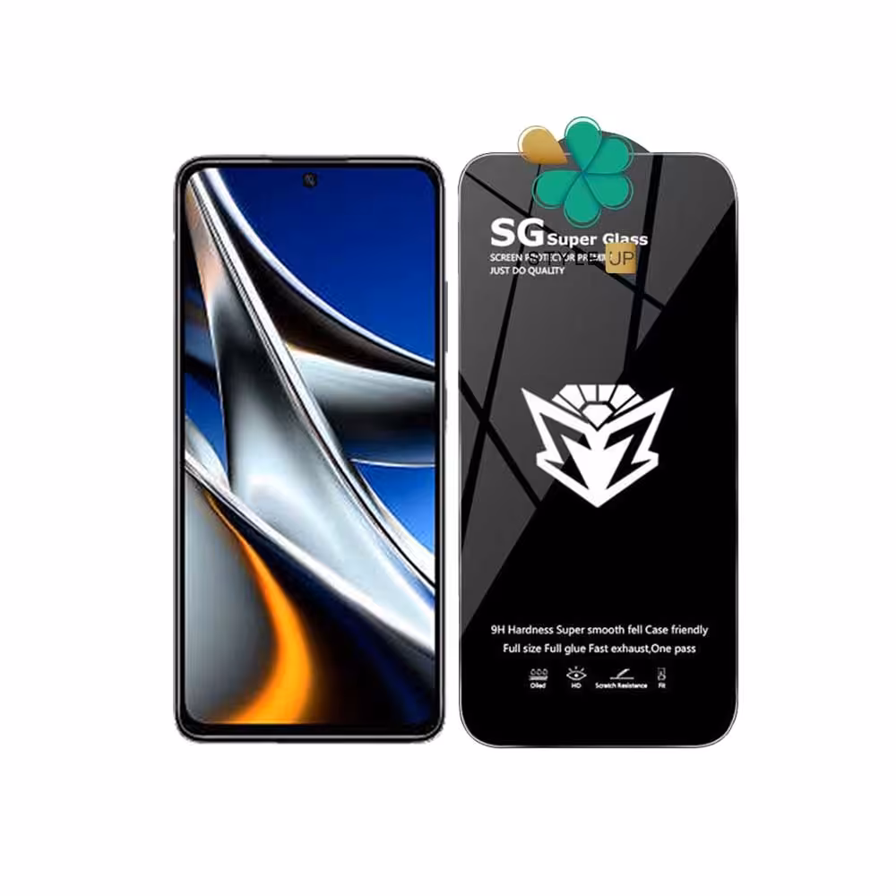 گلس محافظ صفحه گوشی شیائومی Xiaomi Poco X4 Pro 5G مدل SG Super