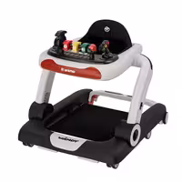 روروک جامپر واکر کودک انیمو المان فول موزیکال چراغدار و اسباب بازی  سه کاره سوپر لاکچری اورجینال رنگ مشکی – سفید  Animo انیمو