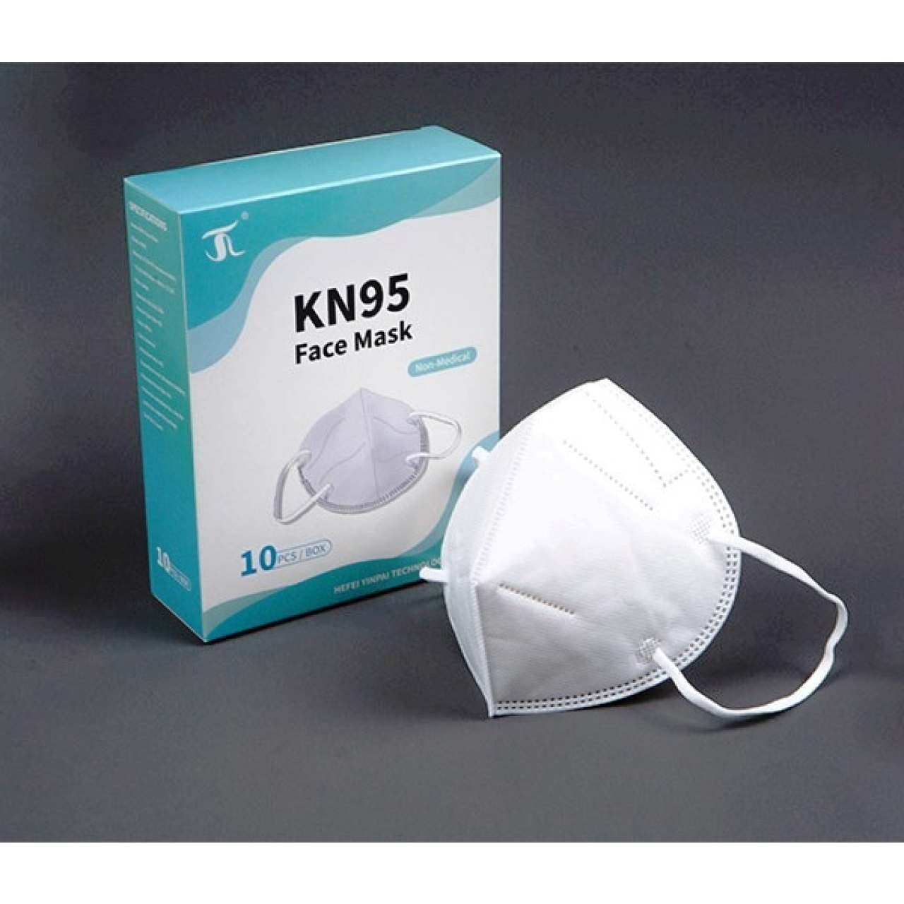 ماسک kn95 بدون سوپاپ 5 لایه بسته 10 عددی