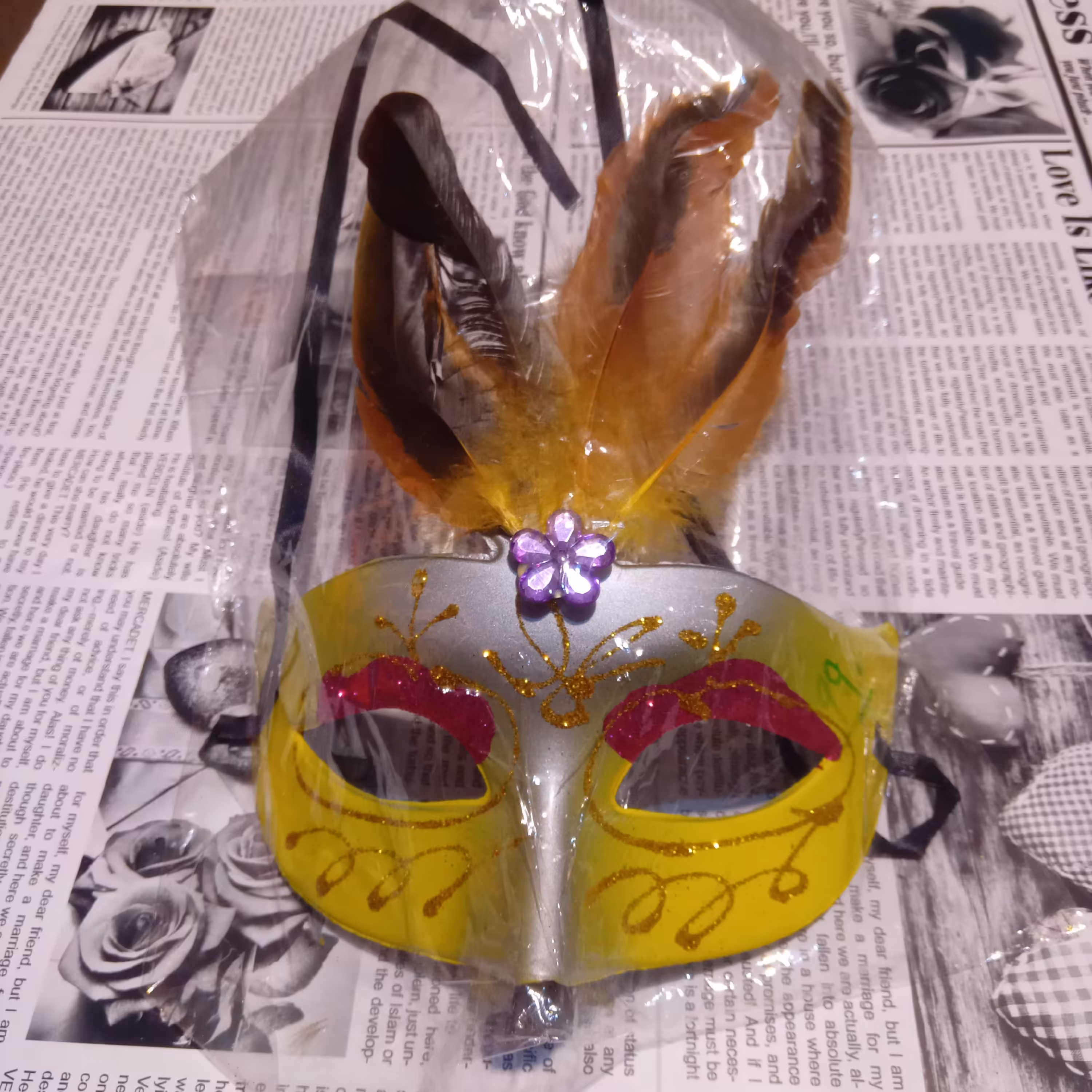 لوازم جشن تولد نقاب جشن(بهترین انتخاب من)