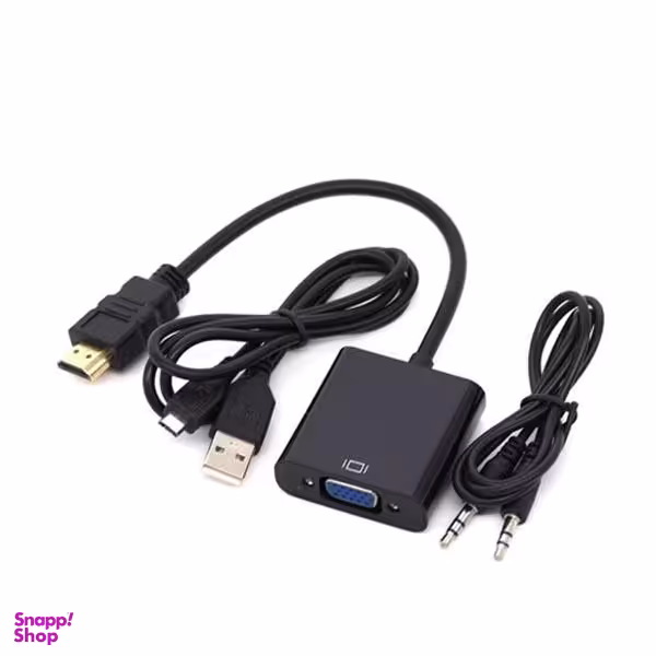 تبدیل HDMI به VGA برق دار مدل 132
