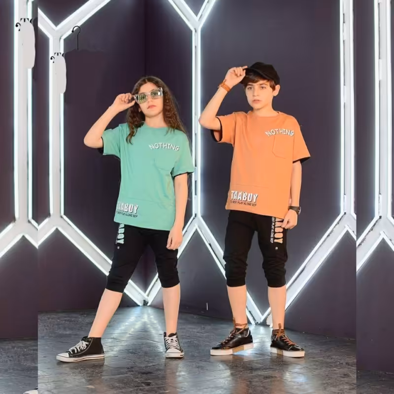 تیشرت شلوارک پسراانه. a8k12