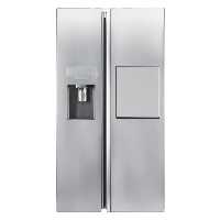 یخچال و فریزر ساید بای ساید 35 فوت اسنوا مدل SN8-2350SS