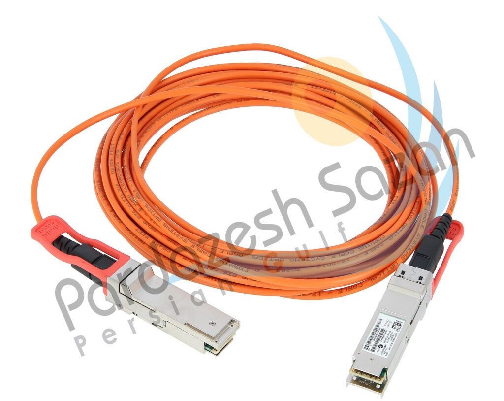 دَک سیسکو 10 متری مدل CISCO QSFP-H40G-AOC10M CABLEدَک سیسکو 10 متری مدل CISCO QSFP-H40G-AOC10M CABLE