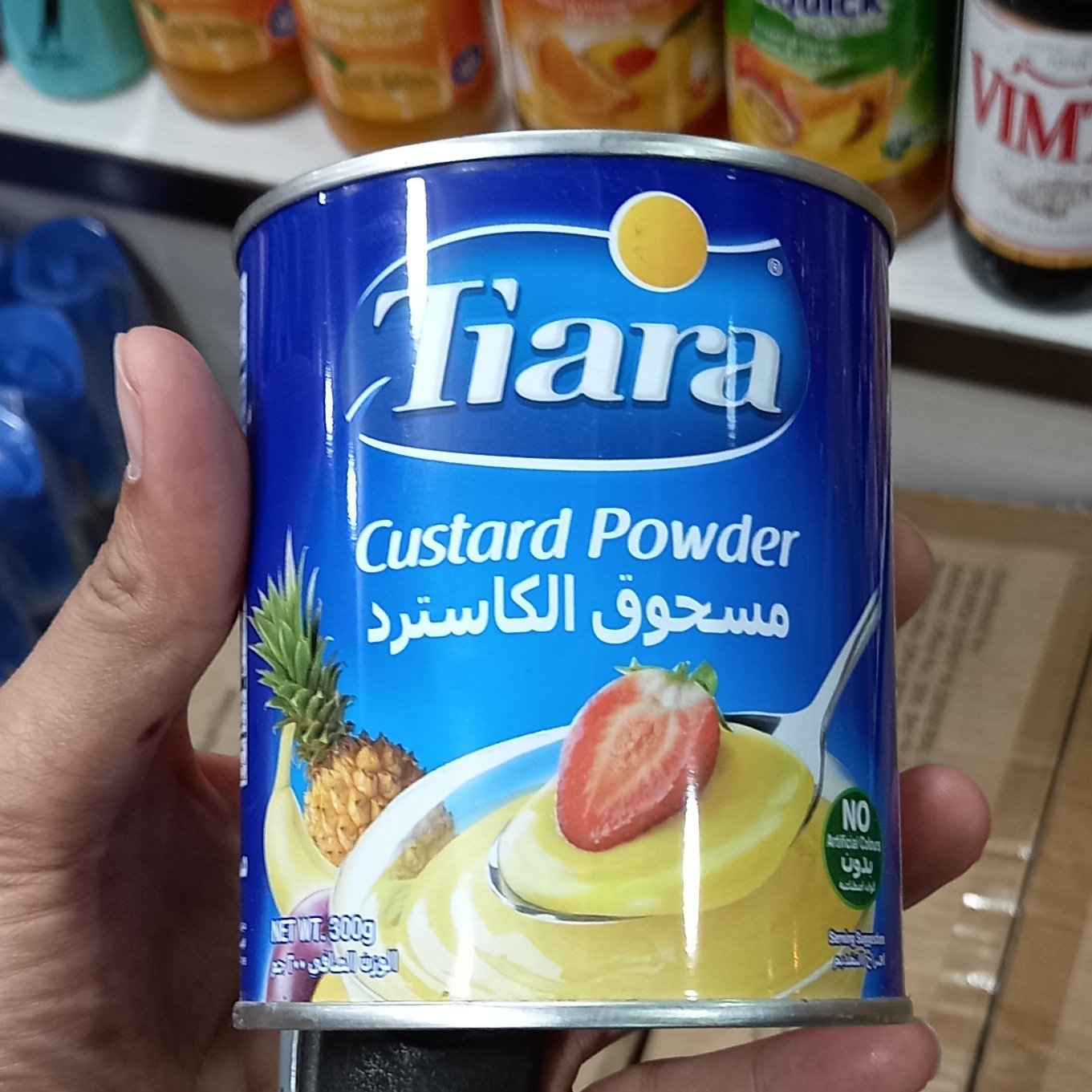 پودر کاستر تیارا TIARA وزن 300 گرم(وارداتی)