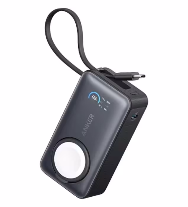 پاوربانک 30W انکر مدل Nano A1657 ظرفیت 10000 میلی آمپر ساعت