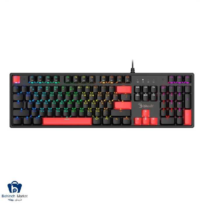 کیبورد با سیم ای فورتک مدل Bloody S510R