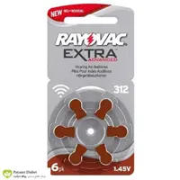 باتری سمعک ریواک شماره 312 RAYOVAC