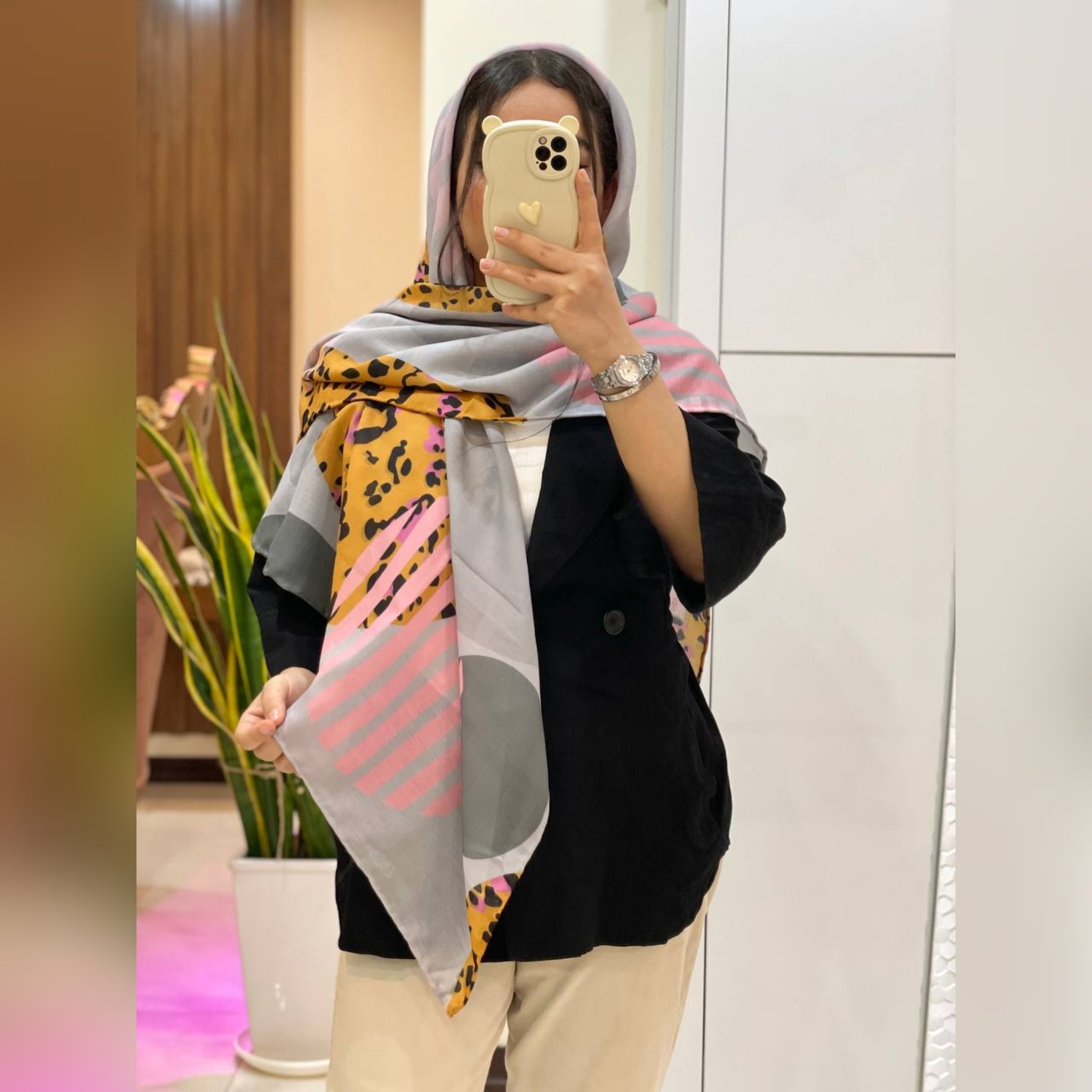 روسری نخی مناسب برای فصل
