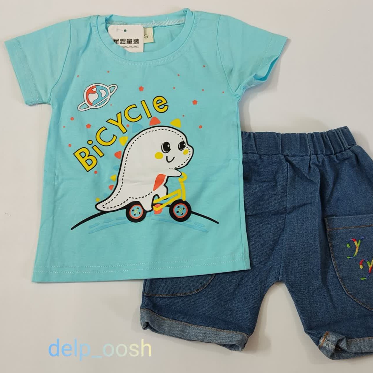 تیشرت و شلوارک لی اسپرت مناسب تابستون،سایز 6 ماه تا 4 سال