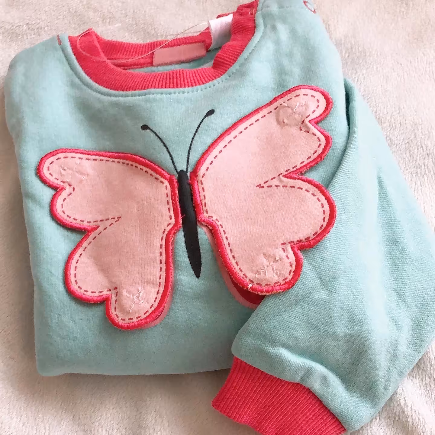 بلوز تو کرکدار  دخترانه لوپیلو