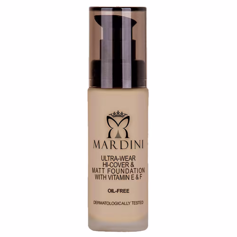 کرم پودر مات ماردینی مناسب پوست چرب حجم 30 میل (شماره 304)(104462)