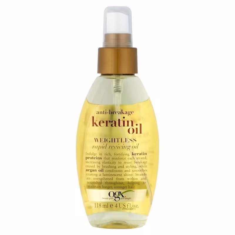 روغن کراتین ضد شکستگی مو اوجی ایکس
OGX anti-breakage Keratin oil