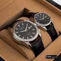 ست ساعت مچی عقربه ای Tissot زنانه و مردانه نقره ای 38423