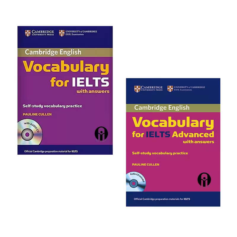 کتاب Vocabulary For Ielts اثر Pauline Cullen انتشارات الوندپویان 2 جلدی