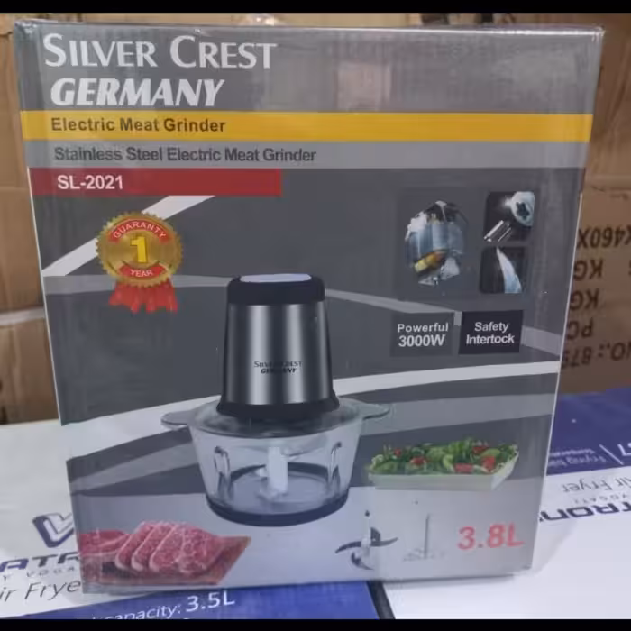 خردکن سیلور کرست 3.8 لیتری 3000 وات دو سرعته همراه با پره همزن