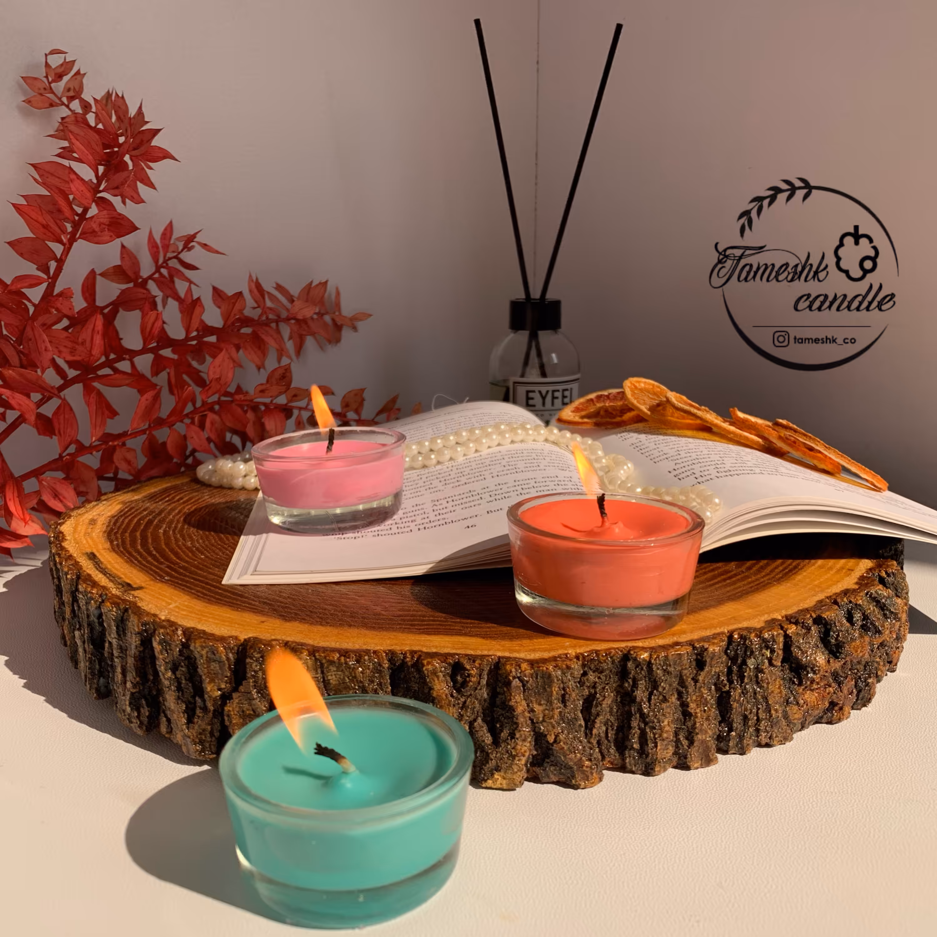 شمع وارمر شیشه گرد