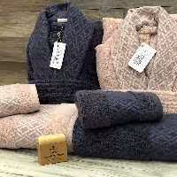 سرویس حوله عروس و داماد جواهر 10 تیکه