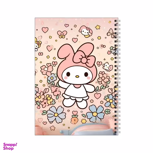 دفتر مشق 80 برگ بامبیلیپ طرح ملودی کد 8252268