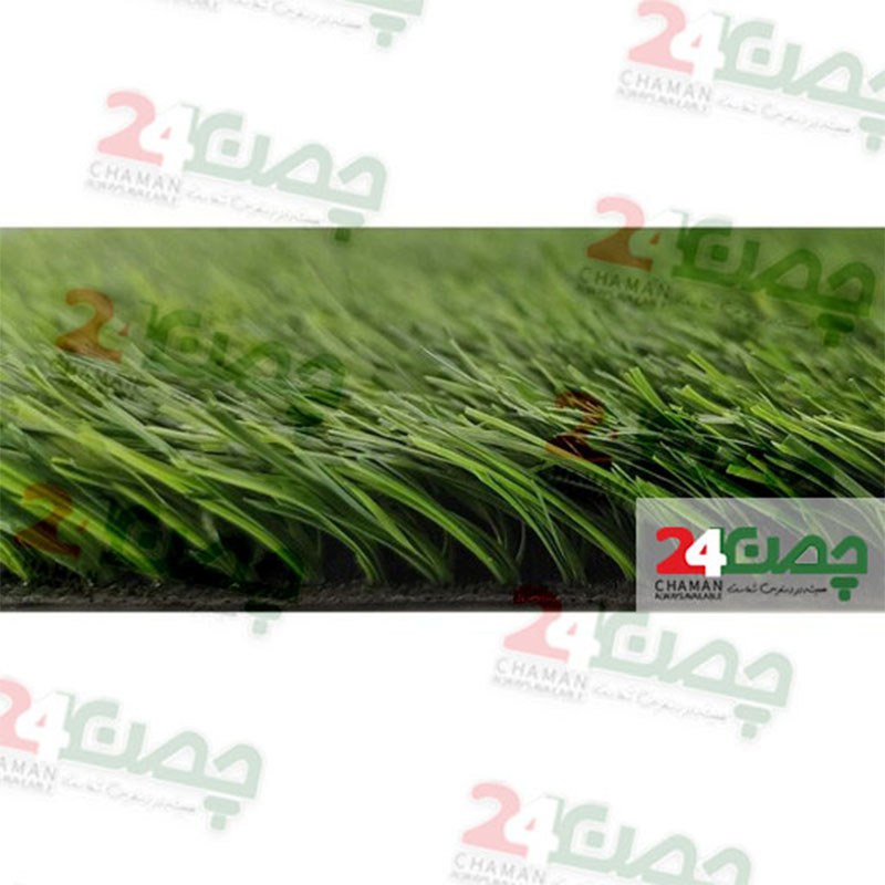 چمن مصنوعی 2رنگ ملانژ 25 میلیمتر 2 در18