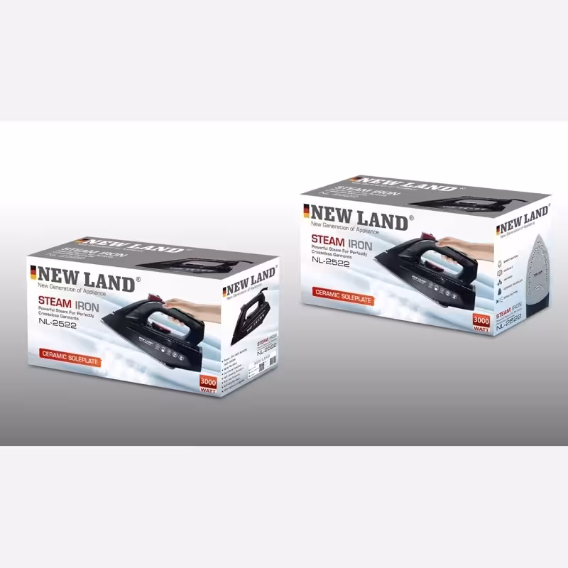 اتو بخار نیولند مدل2522(لطفاً قبل از ثبت سفارش موجودی بگیرید)