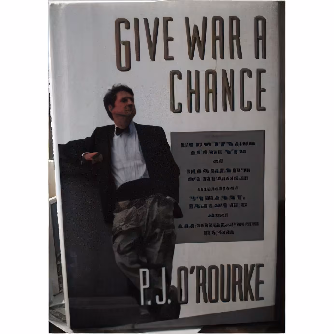کتاب زبان اصلی Give War a Chance اثر P J ORourke