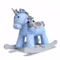 راکر اسب تک شاخ مون بیم و رِی (9 ماه به بالا) Little Bird Told Me Moonbeam & Rae Rocking Unicorn